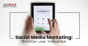 social media marketing bottom line thrust